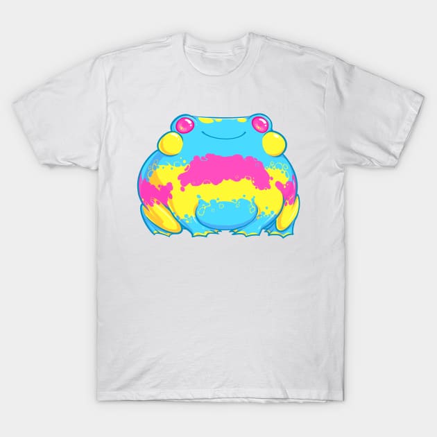 PANSEXUAL PRIDE FROG T-Shirt by SmalltimeCryptid